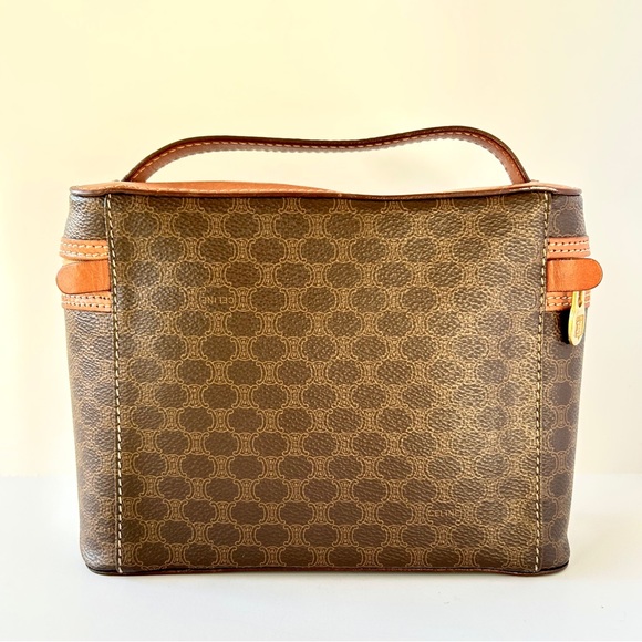 Celine vintage macadam vanity bag - Picture 5 of 12